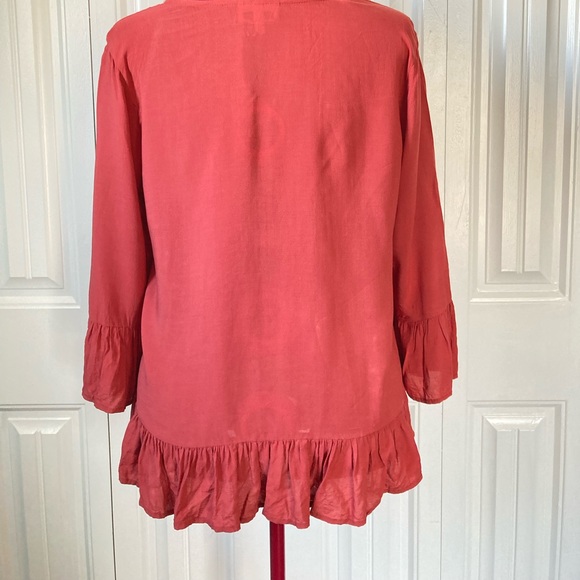 Flowy Belle sleeved blouse - Picture 3 of 5